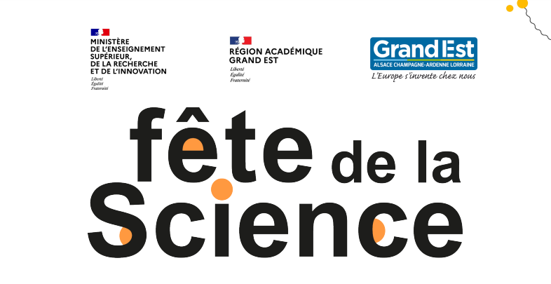 Logo fête science Grand Est