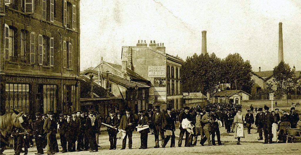 Première grève significative (14 octobre 1910)
