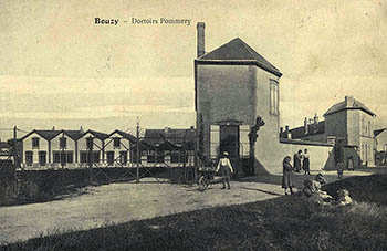 Dortoirs Pommery à Bouzy vers 1900